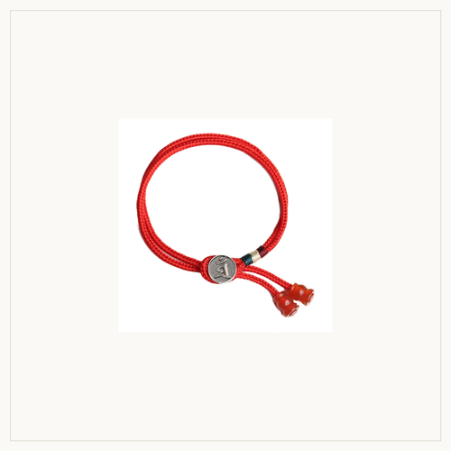 Chinese Zodiac Red Cord Bracelet — Zenara view 1