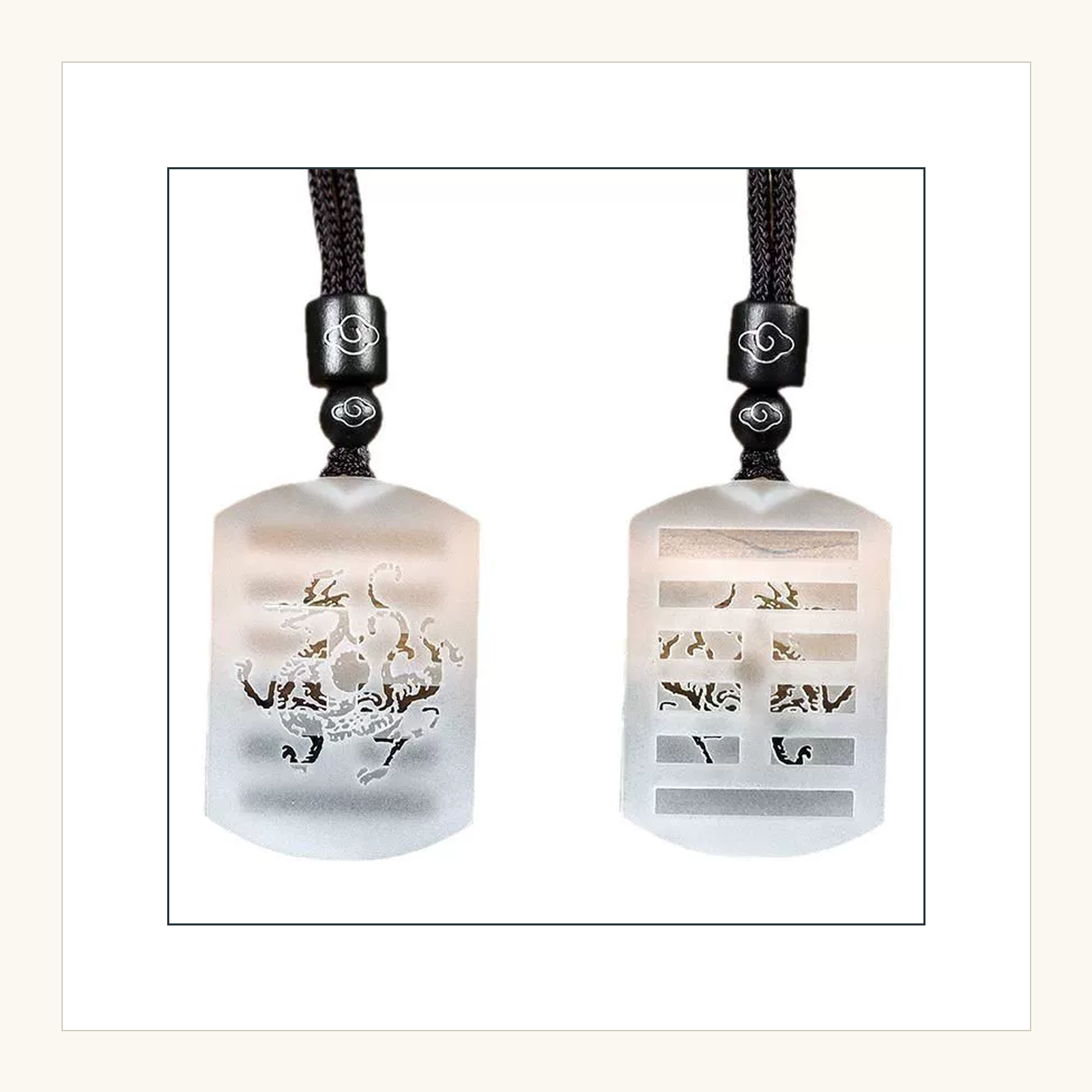 Five-Element Guardian Bagua Pendant — Zenara view 3