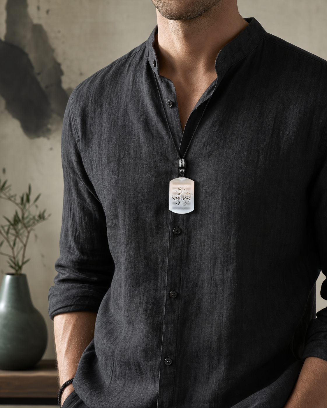 Five-Element Guardian Bagua Pendant — Zenara view 4